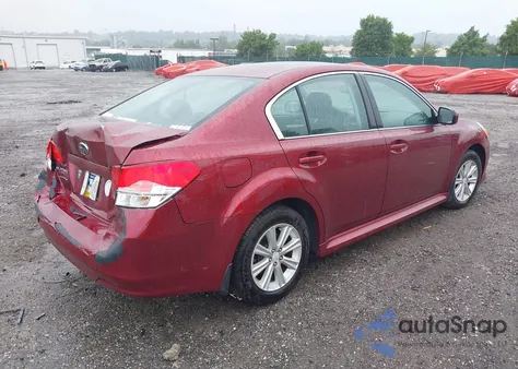 2012 Subaru Legacy 2.5I Premium z USA, uszkodzony, nr VIN 4S3BMBG60C3032033